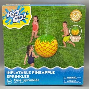 Bestway Inflatable Pineapple Sprinkler - 28" - H2O Go - New Sealed Box